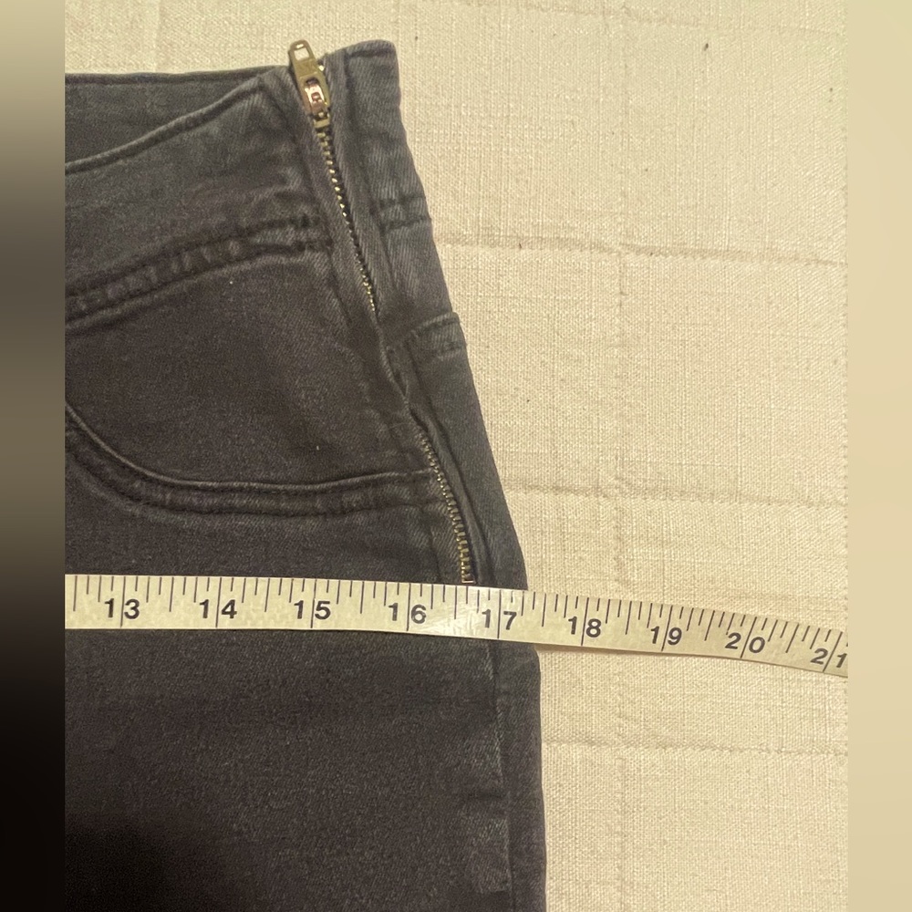 High Rise Lace Up Boot Jeans - Picture 15 of 16